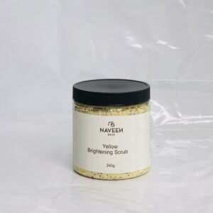 Yellow brightening Scrub With Enzymes
